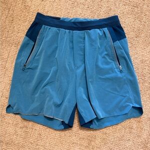 Lululemon Athletica Teal Athletic Shorts
